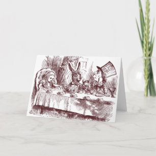 Mad Hatter Dusche Einladung