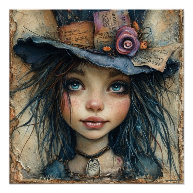 Mad Hatter: Neugierige Couture Capers Poster (Vorderseite)