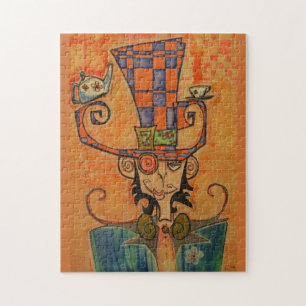 Mad Hatter Portrait Puzzle