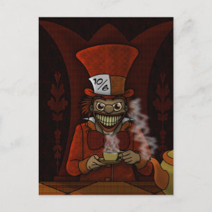 Mad Hatter Postcard Postkarte