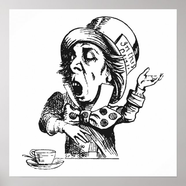 Mad Hatter Poster (Vorne)