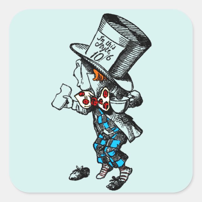 Mad Hatter Stickers (Vorderseite)