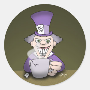 Mad Hatter Stickers