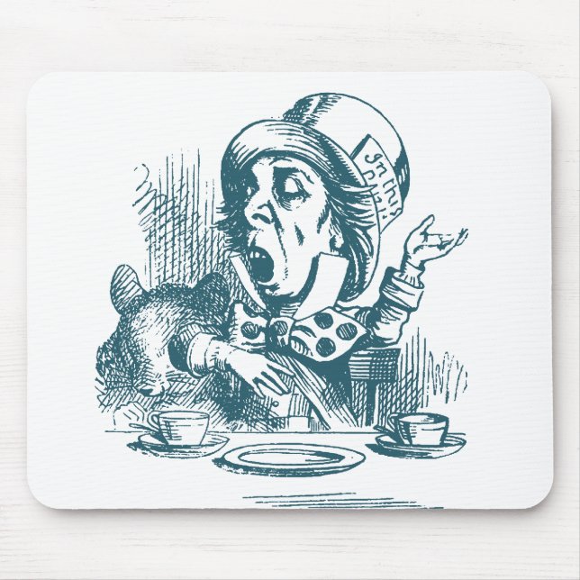 Mad Hatter Tea Party Mousepad (Vorne)