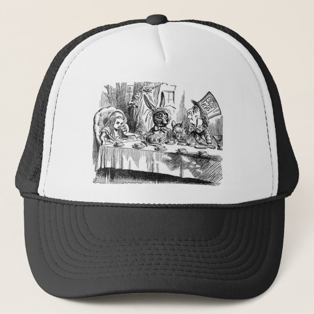 Mad Hatter Truckerkappe (Vorderseite)