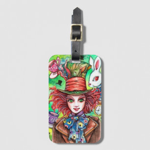 Mad Hatter und Rabbit Gepäckanhänger