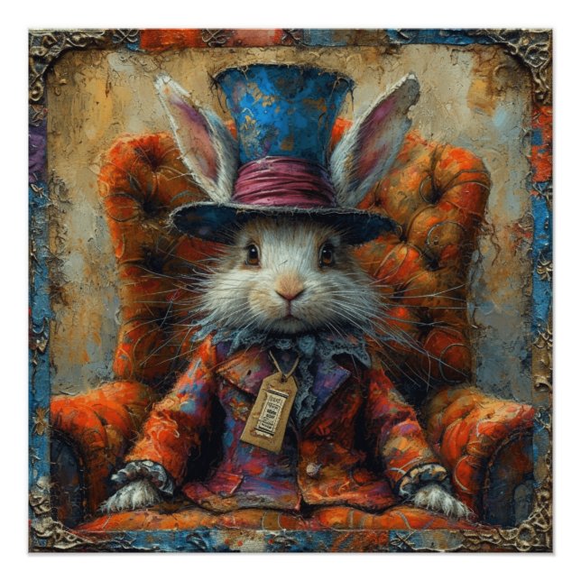 Mad Hatter: unkonventionelle Headwear Hijinks Poster (Vorderseite)