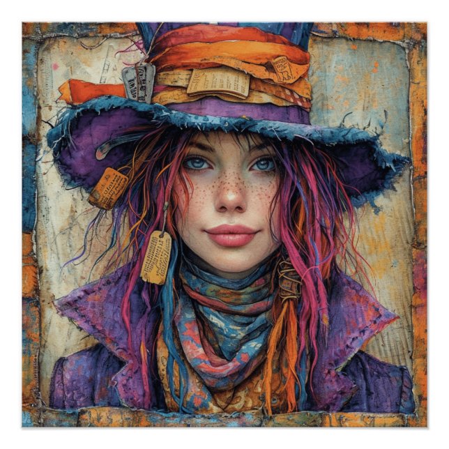 Mad Hatter: Zany Hat Chronicles Poster (Vorderseite)