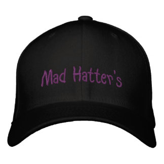 Mad Hatters Bestickte Baseballkappe