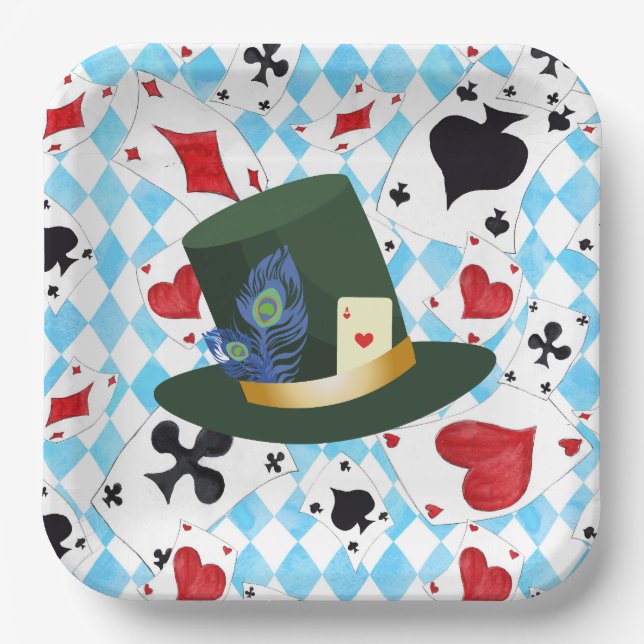 Mad Hatters Hat Paper Teller (Vorderseite)
