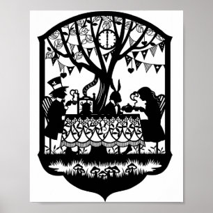 Mad Hatters Tee Party Poster