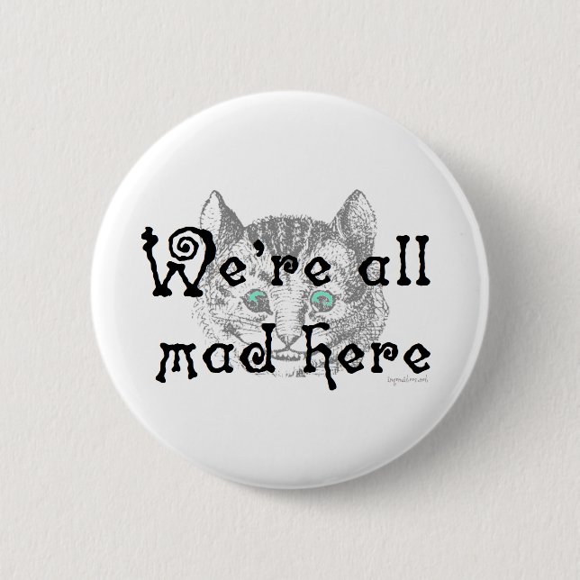 Mad hier button (Vorderseite)