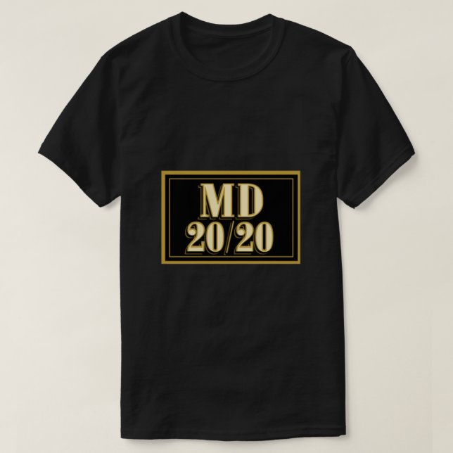 Mad Hund MD 2020 ist unverzichtbar T-Shirt (Design vorne)