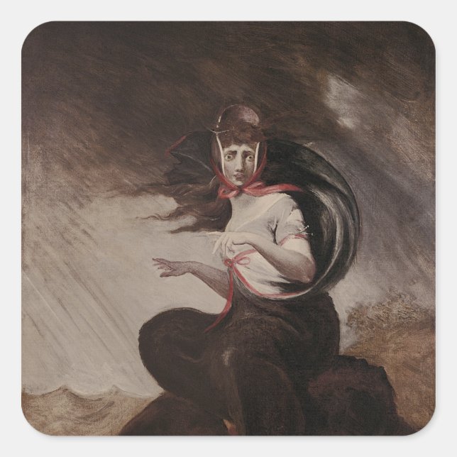 Mad Kate, 1806-07 Quadratischer Aufkleber (Vorderseite)