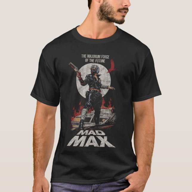 Mad Ma DISTRESSED Ma Rockatansky George Miller fri T-Shirt (Vorderseite)