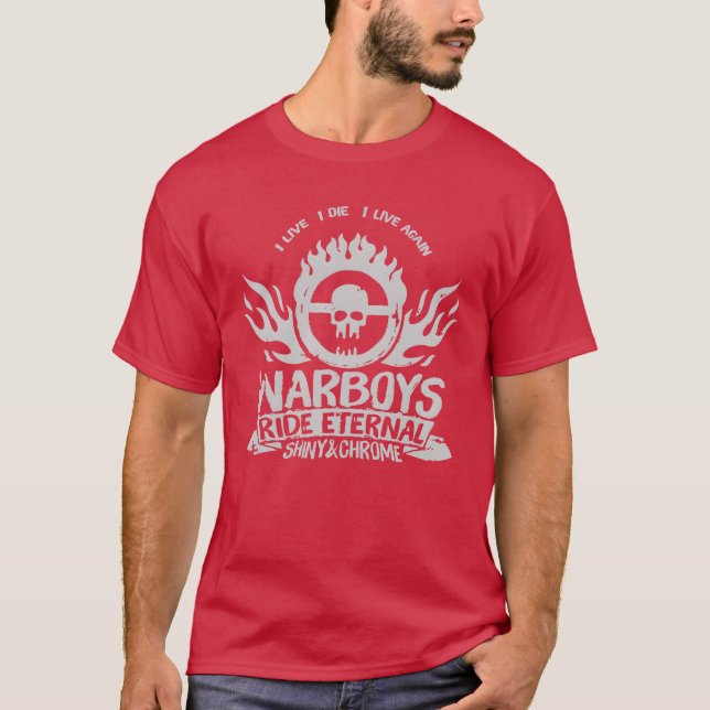 Mad Ma Ich lebe ich die ich lebe wieder Warboys T-Shirt (Vorderseite)
