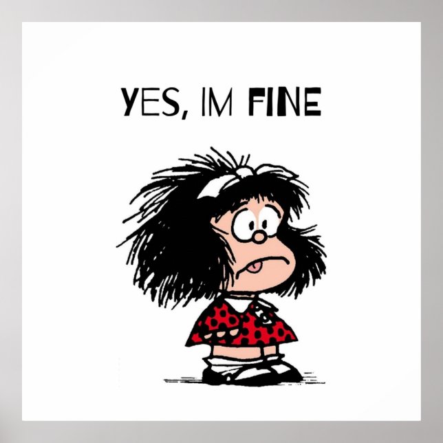 Mad Mafalda Poster (Vorne)