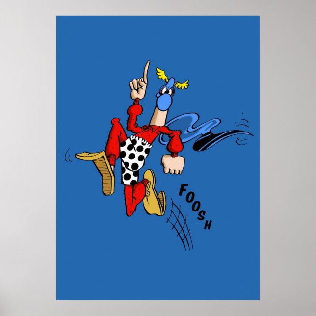 Mad Magazine Captain Klutz Shirt Sticker Maske Poster (Vorne)