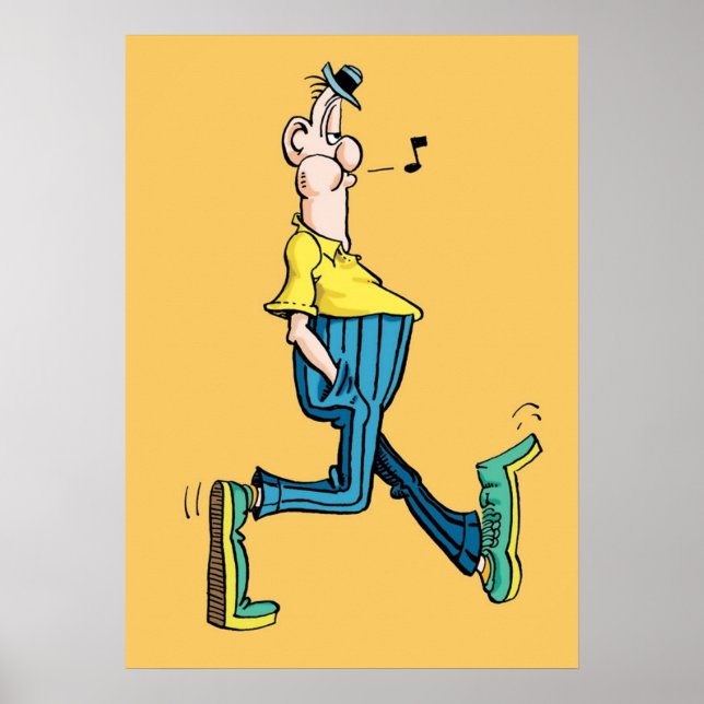 Mad Magazine Don Martin Shirt Sticker Maske Poster (Vorne)