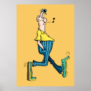 Mad Magazine Don Martin Shirt Sticker Maske Poster