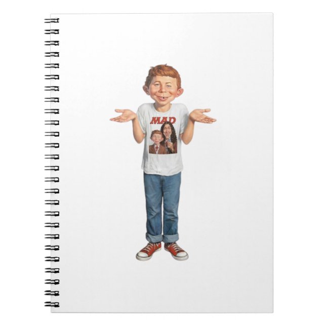 Mad Magazine Spirale Notebook Notizblock (Vorderseite)