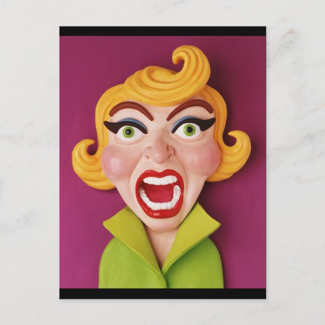 Mad Mama Postkarte (Vorderseite)