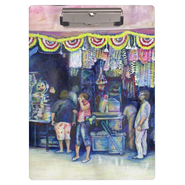 Mad Man on Market and Main, Singapur Klemmbrett (Vorderseite)