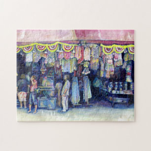 Mad Man on Market and Main, Singapur Puzzle