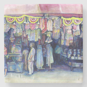 Mad Man on Market and Main, Singapur Steinuntersetzer