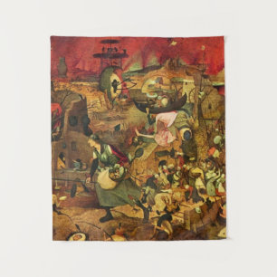 Mad Meg By Hieronymus Bosch Wandteppich