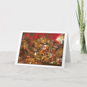 Mad Meg (Dull Gret), Pieter Bruegel Karte