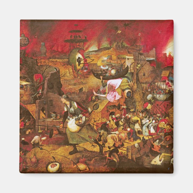 Mad Meg, Pieter Bruegel Magnet (Vorne)