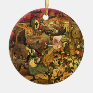 Mad Meg von Hieronymus Bosch Keramik Ornament