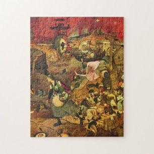 Mad Meg von Hieronymus Bosch Puzzle