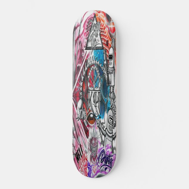 Mad Mix Skateboard (Vorderseite)