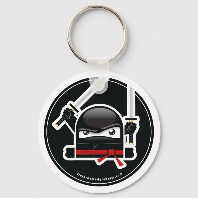 Mad Ninja Skills Schlüsselanhänger (Vorderseite)