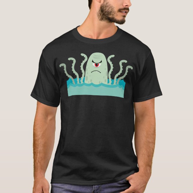 Mad Octopus T-Shirt (Vorderseite)