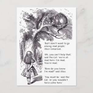 Mad People Postkarte