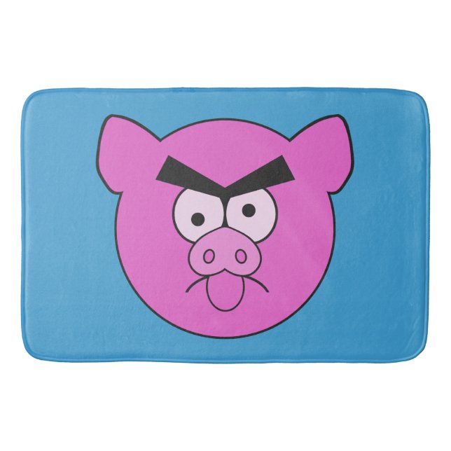 Mad Pig Badematten (Vorderseite)