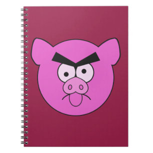 Mad Pig-individuelles Notebook Notizblock