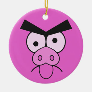 Mad Pig Ornament
