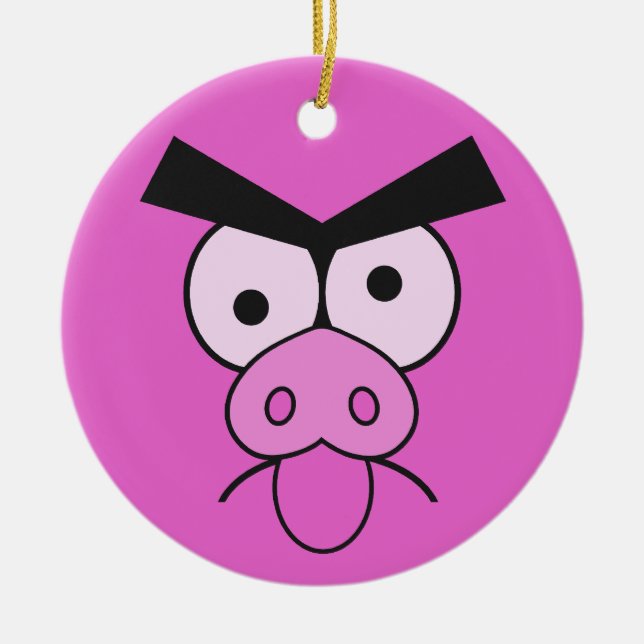 Mad Pig Ornament (Vorne)