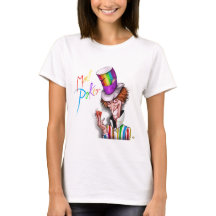 MAD Poker Pride Pazzo T - Shirt der Frauen