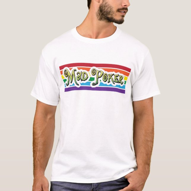 MAD Poker Rainbow Shirt (Vorderseite)