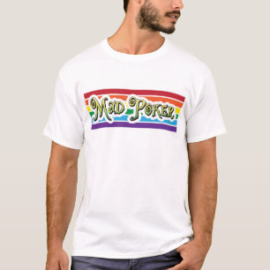 MAD Poker Regenbogen-Shirt T-Shirt