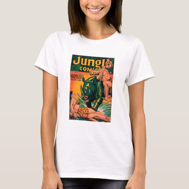 Mad Rhino - Tarzan - Elephant Jungle Boy - Sumpf T-Shirt (Vorderseite)