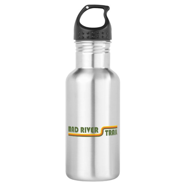 Mad River Trail Dayton Ohio Edelstahlflasche (Vorderseite)