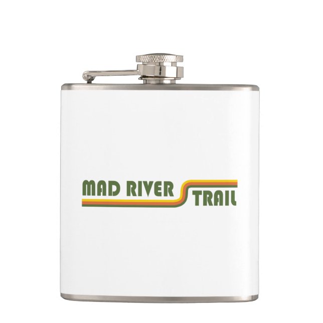 Mad River Trail Dayton Ohio Flachmann (Vorderseite)