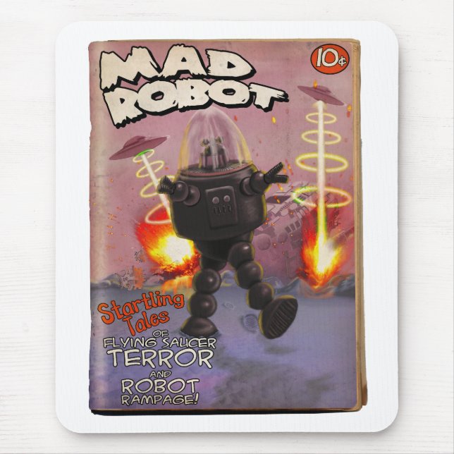 Mad Robot Puls Cover Mousepad (Vorne)