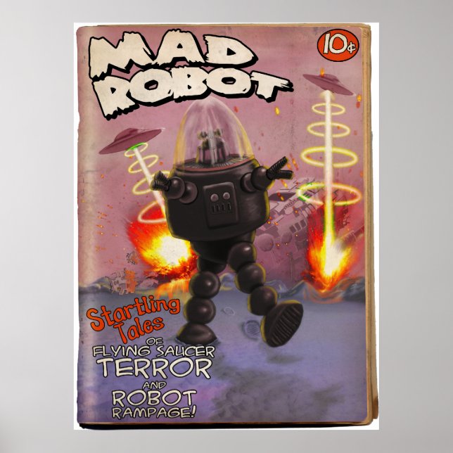 Mad Robot Puls Cover Poster (Vorne)